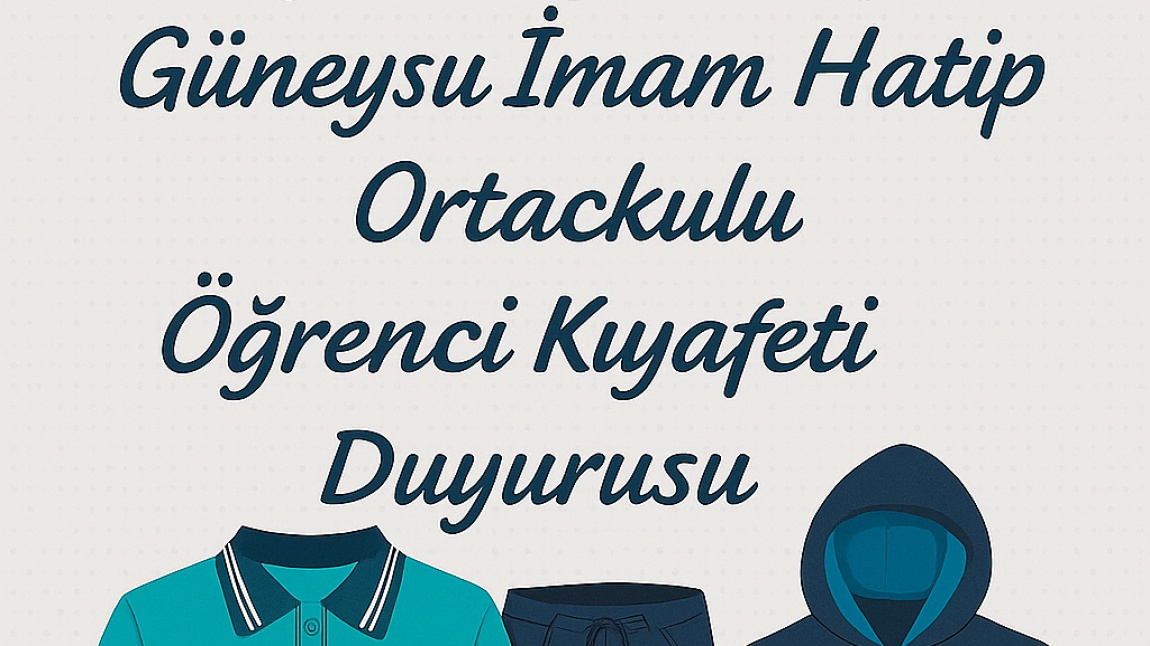 2025-2026 Eğitim Öğretim Yılı Okul Kıyafetleri (Değişiklik Olmamıştır.)
